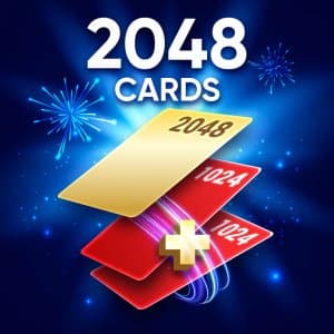 Play 2048 Cards online free - Puzzle game