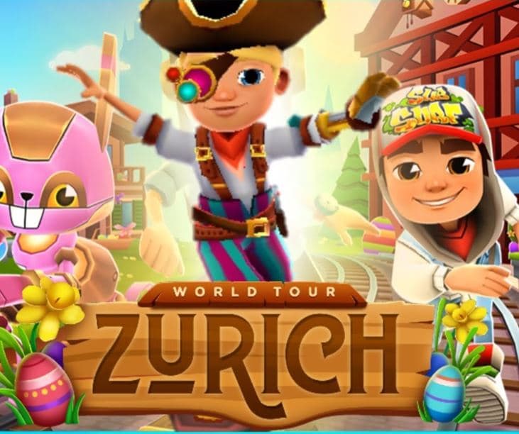 Play Subway Surfers Zurich online free - Adventure game