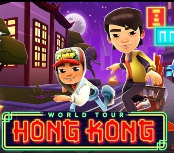 Play Subway Surfers Hong Kong online free - Adventure game