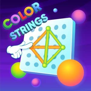 Play Color Strings online free - Puzzle game