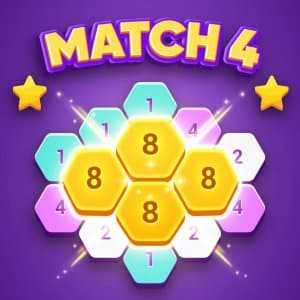 Play Match 4 online free - Puzzle game
