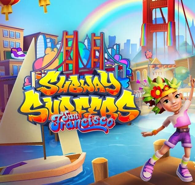Play Subway Surfers San Francisco online free - Adventure game